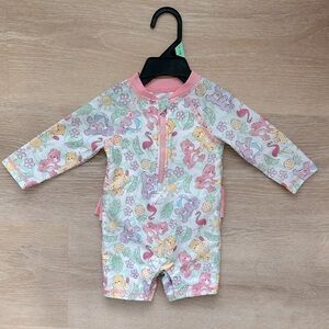 Care Bears Baby Girls Swimsuit 6-9 Months